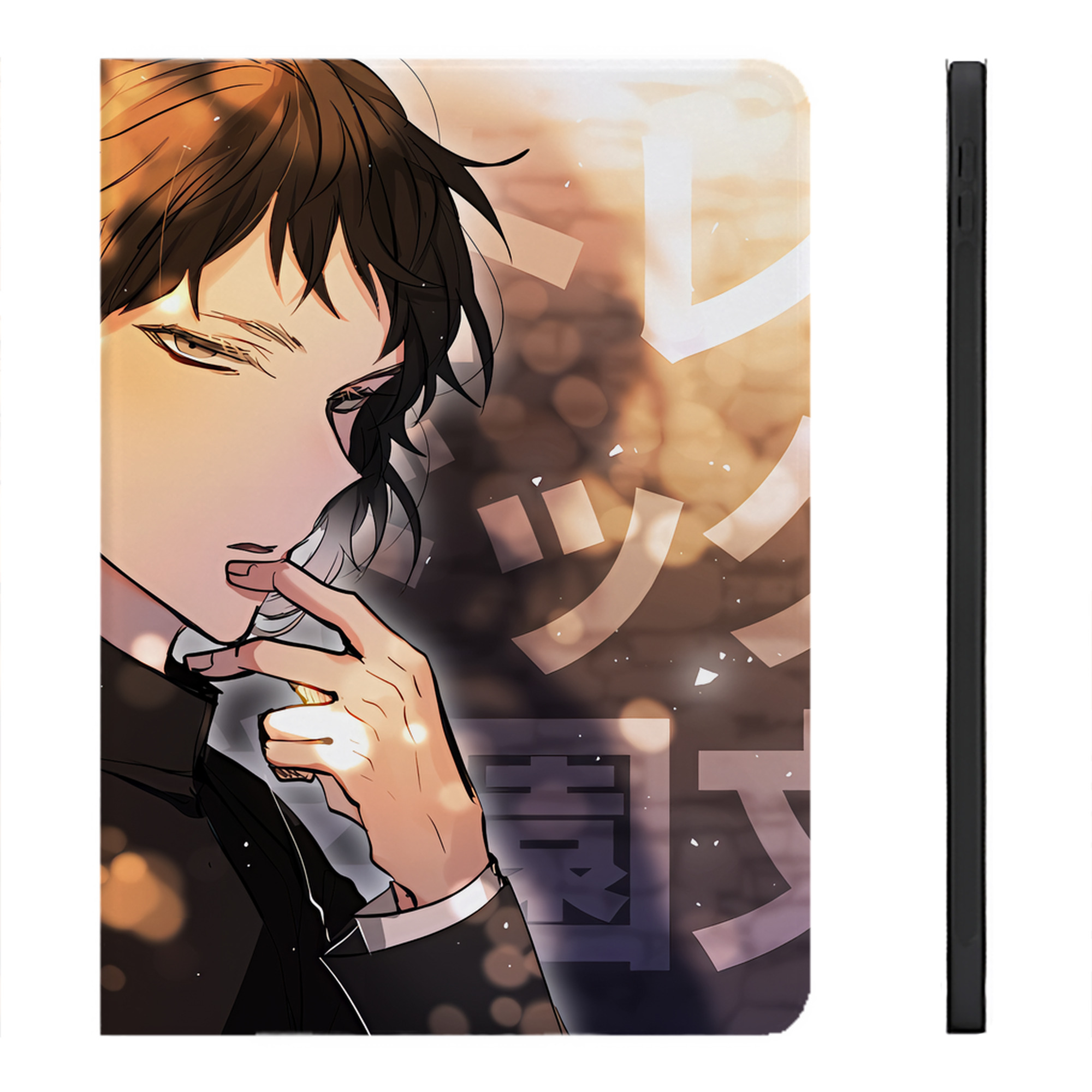 （画像用） 文豪ストレイドッグス Bungo Stray Dogs IPadケース ペンホルダー付き ブックスタイルデザイン